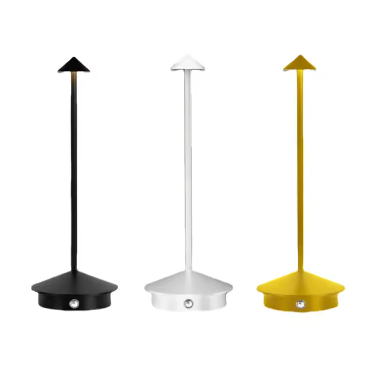 Lámpara De Mesa Inalámbrica Recargable LED Táctil Portátil Luz Nocturna Dimmer Para Sala De Estar Restaurante Bar Baile Pareja Cena - 1