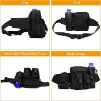 Riñonera táctica con Bolsa para botella de Agua, riñonera para pasar al perro, Correr, senderismo, Viajes al Aire Libre. - details 1