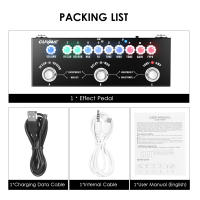 Pedal De Efectos Electrónicos Para Guitarra CUVAVE CUBE BABY Portátil Multifuncional Con Reproducción De Música Inalámbrica Y Grabación De Teléfono - details 14
