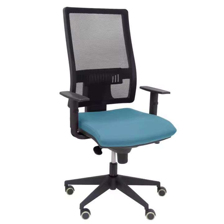 Piqueras Y Crespo PIQUERAS Y CRESPO Silla de Oficina Ergonómica con Brazos y Apoyo Lumbar Regulables - 1