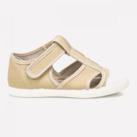 Zapatillas de lona niño BATILAS 801/122 SANDALIA CERADA LONA PIEDRA 34583 25V - details 0