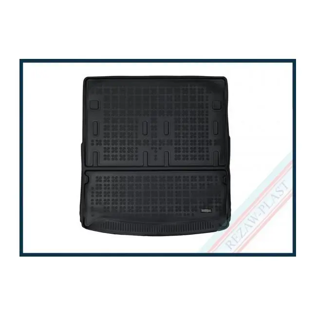 Rezaw Plast Prot. Maletero Caucho 3D Premium Ford GRAND TOURNEO Connect III L2, versión 5 pasajeros, 7 pasajeros (cabe detrás de la 2ª fila y 3ª fila de asientos)  2022 -  REF: 230485 - 1