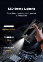 Arrancador de batería de coche de 1000 A, cargador de batería de 12 000 mAh, potenciador de batería de emergencia con iluminación LED, dispositivo de arranque para coches de 12 V - details 3