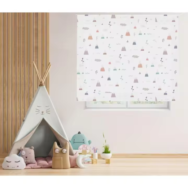 HAPPYSTOR  Estor Enrollable Traslúcido Estampado Digital Infantil HSCI28024 - 1