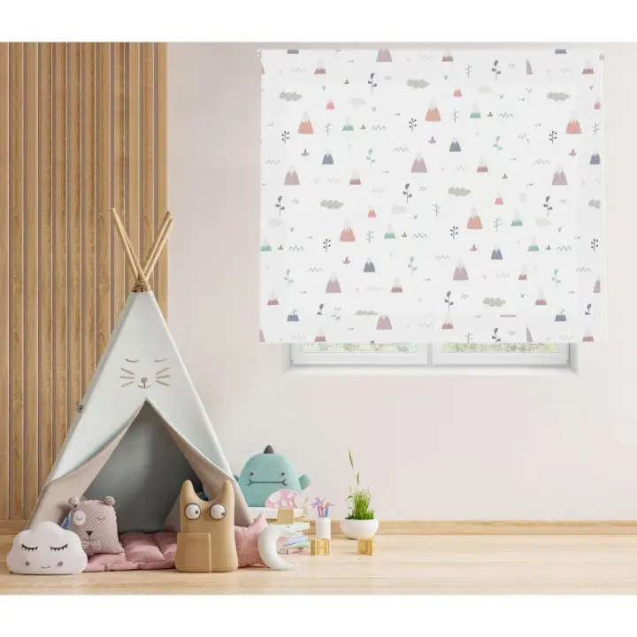 HAPPYSTOR  Estor Enrollable Traslúcido Estampado Digital Infantil HSCI28024 - 1
