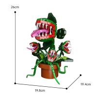 Bloques De Construcción MOC Audrey II Chomper Man Eater Little Shop of Horror Plantas Bricks Modelo Juguete Para Niños Regalos - details 2