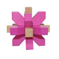 Juego De Puzzle Interlocking De Madera 3D IQ Brain Teaser Kong Ming Lock Lu Ban Para Adultos Y Niños Juguete De Desafío Mental - details 9