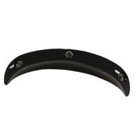 Visera Universal Negra Para Casco De Motocicleta Con 3 Botones Protección Solar Y Sombrilla Anteojos De Moto - details 6