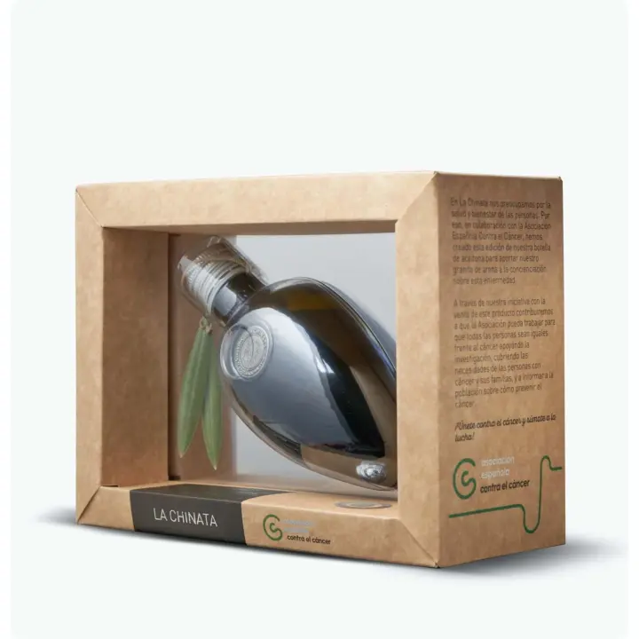 La Chinata Botella AOVE Aceituna Solidaria AECC - 1