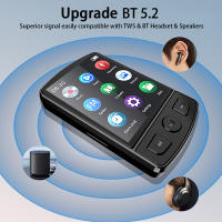 Reproductor MP3 Bluetooth 5.2 Con Pantalla De 1.77 Pulgadas Y Altavoces Calidad De Sonido Lossless Grabación E-Book Video - details 5