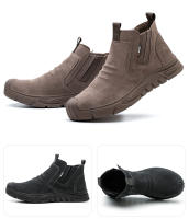 Botas De Trabajo Con Punta De Acero Anti-Pinchazos Indestructibles Para Hombre Zapatos De Seguridad Para Exteriores - details 8