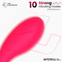IntoYou Bulby – Huevo Vibrador Inteligente Rosa con APP, Silicona Suave y Control Remoto - details 3