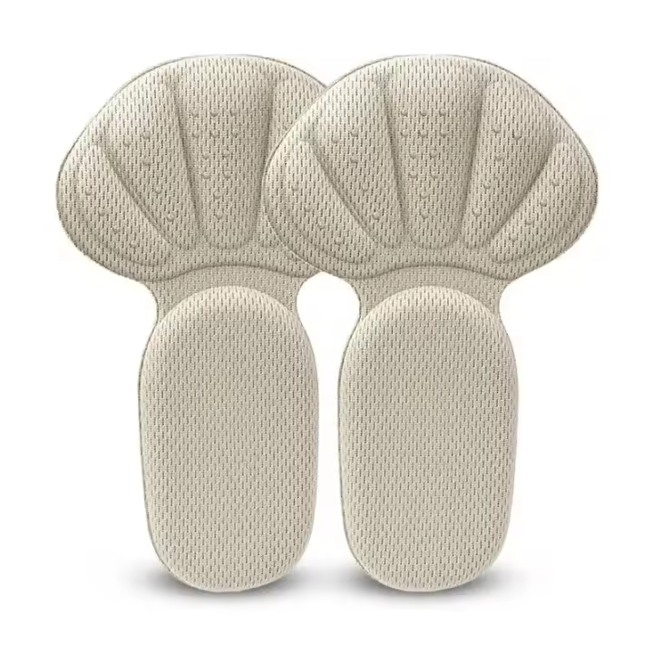 2 En 1 Esponja Almohadillas De Talón Para Zapatos Insertos Protector De Talón Malla Suave Ajuste Para Zapatos Grandes - 1