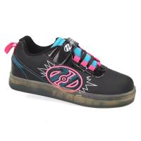 ZAPATOS CON RUEDAS HEELYS POW X2 LIGHTED BLACK/NEON BLUE/NEON PINK - details 0