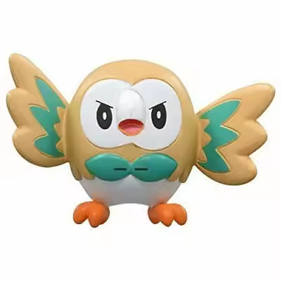 POKEMON MONCOLLE ROWLET MS-24  TAKARA TOMY - 1