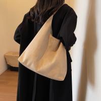 Bolsos de cuero type Hobo para Mujer, Bolso de mano Holgado de Gamuza, Bolso de cuero MARRON, Bolso de Hombre type hobo de Gamuza - details 1