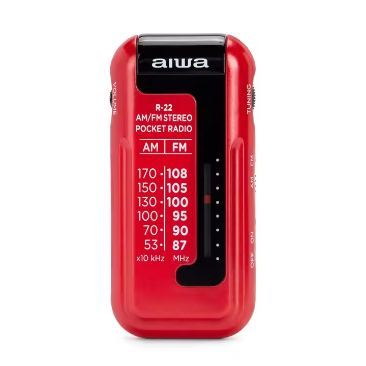 Aiwa R-22 Mini Radio Portátil AM/FM Stereo - 1
