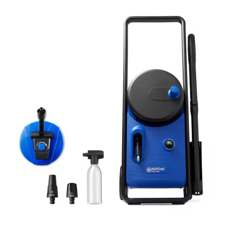 Nilfisk core 140-6 powercontrol - patio limpiadora de alta presión o hidrolimpiadora vertical eléctrico 474 l/h 1800 w azul - 1