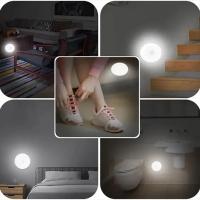 Lámpara Nocturna LED Con Sensor De Movimiento PIR Luz De Armario Cocina Escalera Luz De Armario Inalámbrica Recargable USB - details 2