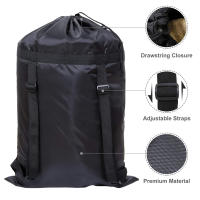 Mochila Grande Con Cordón Ajustable Impermeable Para Viajes Y Camping Bolsa De Almacenamiento Espaciosa Para Ropa - details 4