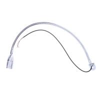 Lámpara De Lectura De Cuello De Ganso 3W 12V LED Para Cama Luz De Pared/Montaje En Cabeza De Cama Con Interruptor Para Galería De Arte - details 2