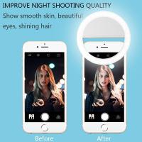 Anillo De Luz LED Con Cargador De Teléfono USB Compatible Con iPhone Samsung Xiaomi Poco Luz De Autoenfoque Para Fotografía Y Selfies - details 5