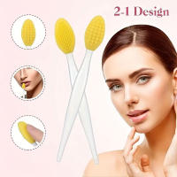 5pc Cepillo De Piel Silicone Para Limpieza Facial Exfoliante Herramienta De Limpieza De Puntos Negros Doble Cara Para Unidades - details 6