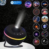 Proyector De Estrellas Luz Nocturna 13 En 1 Galaxia Proyector De Pared Planetario Para Dormitorio Con Timer Y Función De Rotación - details 1