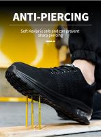 Nuevos Estilos De Botas De Seguridad Para Hombres Con Punta De Acero Antideslizantes Zapatillas De Trabajo Indestructibles Para Senderismo - details 7