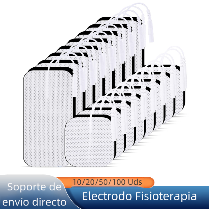Parches De Masaje Electroterapia TENS Con Gel Conductivo Estimulador Muscular De Pulso Electrónico Para Terapia Física