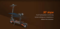 Patinete Electrico KuKirin G2 Max Neumáticos Todo Terreno de 10 Pulgadas Motor de 1000W Velocidad Máxima de 55Km/h Batería de 48V 20Ah Alcance de 80km Carga Máxima de 120KG Asiento Desmontable Altura Ajustable - details 5