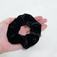 6 Pcs Scrunchies De Satén Cinturones Elásticos Para El Cabello Velocidad De Velours Para La Prevención Del Enredado Y La Paja Polytail Soporte Para Mujeres Y Niñas - details 1