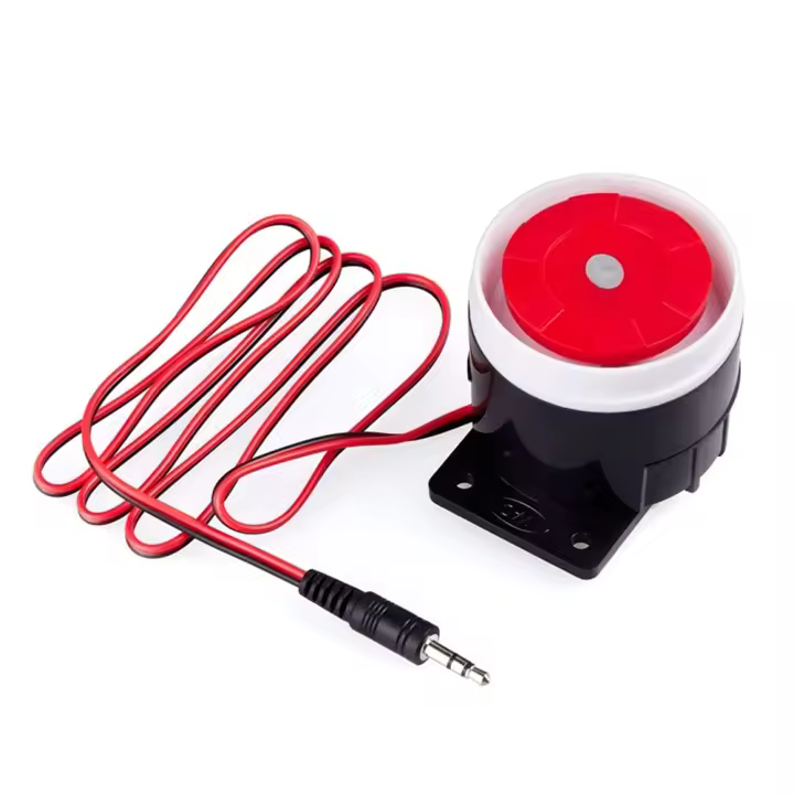 Mini Silbato Con Cable Para Sistema De Seguridad Alarma Inalámbrica De Casa Sirena Fuerte De 120 DB Control Module De Aplicaciones Domésticas - 1
