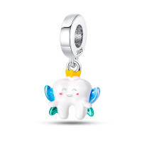 Encantos De Bolas De Plata 925 Para Joyería DIY Serie De Ocupaciones Doctor Artista Musician Enfermera Compatible Con Qikaola Pulseras - details 8