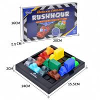 Juego De Rompecabezas De Tráfico Rush Hour Juguete De Lógica Y Razonamiento Para Mesa Juego De Carreras De Coches Huarong Road Para Niños Edad Recomendada 3-12 Años - details 0
