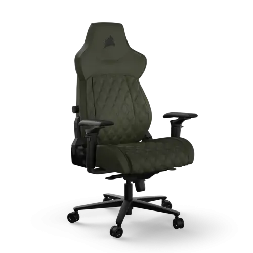 Corsair TC500 LUXE Silla para videojuegos de PC Asiento acolchado Verde - 1
