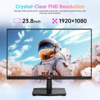 TITAN ARMY Monitor Gaming 24 Pulgadas P2418C, 144Hz FHD 1920*1080 Pantalla IPS, 1ms GTG, 111% sRGB, FreeSync, HDR, Luz Azul Baja, Soporte Ajustable, DP & HDMI x2, Windows Mac PC, FPS MOBA RTS RPG Gaming - details 3