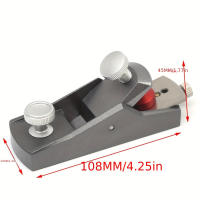 Planera De Madera Mini De Aleación De Aluminio Herramienta Manual Para Carpintero Planos Europeos Plano Fondo Corte De Madera - details 0