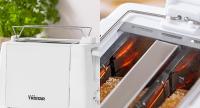 Tostador Tristar BR-1009 – 650W, 2 Ranuras, Función Relleno, 6 Niveles de Tostado + Rejilla para Panecillos – Blanco Metalizado (Clase A) - details 4