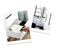 Manijas De Gabinete Ocultas 80-500mm Aluminio Negro Moderno Para Puertas De Armario Y Cajones De Cocina Y Armarios - details 1
