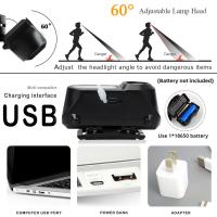 Linterna Frontal LED Portátil Mini XPE+COB Recargable Con Batería 18650 USB Para Camping Pesca Y Actividades Al Aire Libre - details 4