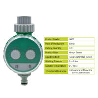 Controlador De Riego Automático Digital Con Dos Horómetros Para Sistemas De Riego De Jardín Timer Electrónico Para Roscado De Tubo - details 0