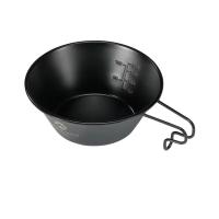 Tazón De Acero Inoxidable Portátil Para Picnic Con Mango Y Capa De Titanio Alta Calidad Multiusos Para Exteriores - details 0