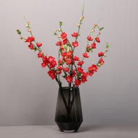 Rama De Cerezo Artificial En Seda Para Decoración De Bodas Accesorios De Arreglo Floral De Primavera Uso En Aniversarios Baños De Bebés Cumpleaños Bodas De Novia Fiesta De Entrañamiento Exterior - details 5