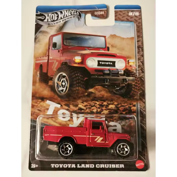 Hot Wheels Semi Premium Silver Series Toyota Series (2025) Toyota Land Cruiser 3/5 - 1