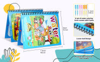 Libro De Dibujo Reutilizable Juguete Educativo Para Niños Regalo Para Cumpleaños Halloween Navidad Y Pascua Sin Paints Material Cartón - details 4