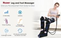 Masajeador De Piernas Con Presión De Aire Para Relajación Muscular Y Drains Líquidos 360° Promueve La Circulación Sanguínea - details 1