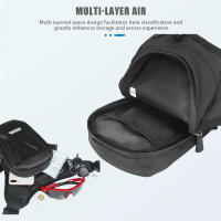 Bolsa De Pierna Con Carcasa Dura Impermeable Para Motocicleta MOONBIFFY Bolsa De Cintura Para Exterior Ciclismo Senderismo Pesca Escalada - details 9