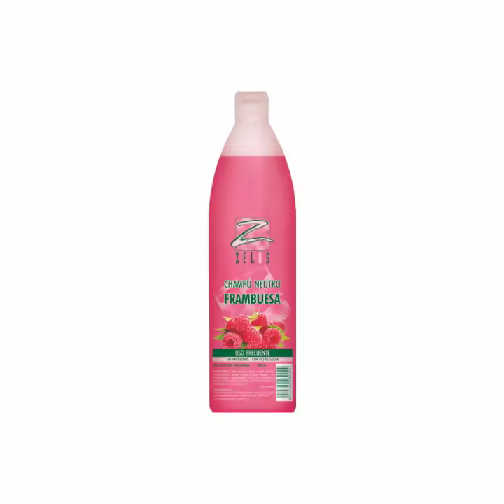 Zelos Champú Neutro Frambuesa 1L - 1