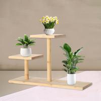 Soporte Para Maceta Pequeño De Madera Moderno Para Interiores Y Oficinas Estilo Minimalista Para Decoración De Escritorio Y Balcón - details 0